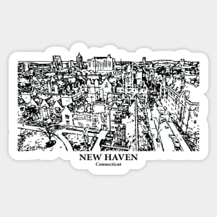 New Haven - Connecticut Sticker